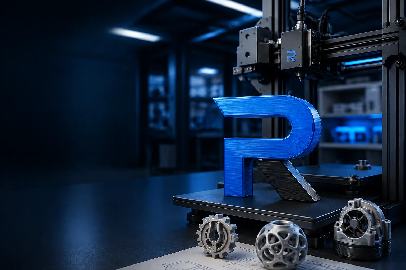 3D Drucker in der Werkstatt von Rodel3dprint
